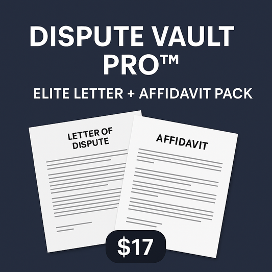 Dispute-Vault-Pro-—-Elite-Legal-Credit-Dispute-Toolkit.