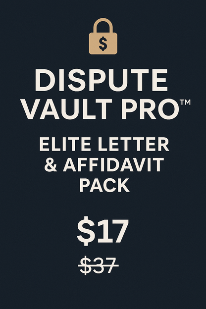 Dispute-Vault-Pro-—-Elite-Legal-Credit-Dispute-Toolkit.